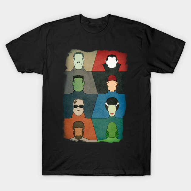 Universal Monsters T-Shirt by sbsiceland