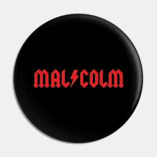 Tribute to Malcolm Done Dirt Cheap Pin