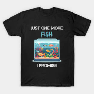 Fish Aquarium Gift Saltwater Aquascaping T-Shirt