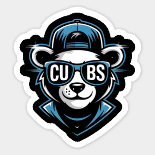 Cubs Chicago Sticker