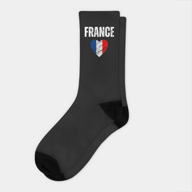 France flag, french flag Socks by eka123