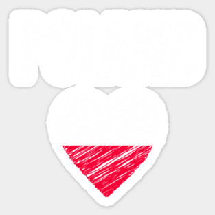 Poland flag, Poland heart Magnet
