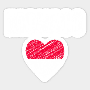 Monaco flag, Monaco heart Magnet