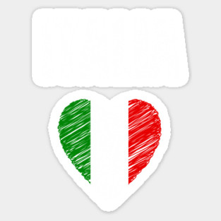 Italy flag, italian flag Sticker