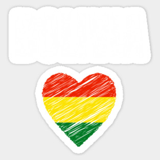 Bolivia flag, bolivian flag Sticker