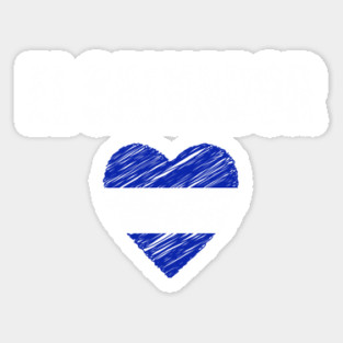 El Salvador flag, salvadoran flag Magnet
