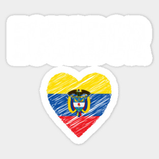 Ecuador flag, ecuadorian flag Sticker