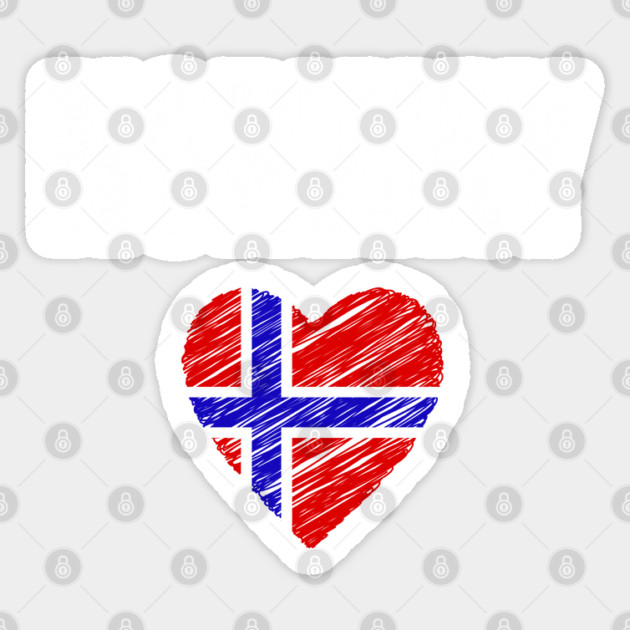 Norway flag, Norway heart Sticker by eka123