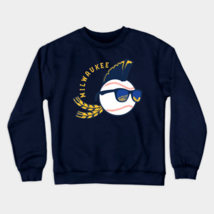 Milwaukee Brewers Wild Things Crewneck Sweatshirt