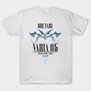 odetari - Varia 0.5 North America Tour - Design 1 T-Shirt