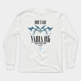 odetari - Varia 0.5 North America Tour - Design 1 Long Sleeve T-Shirt