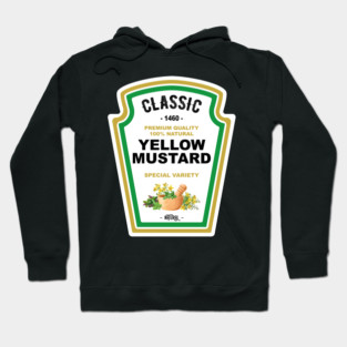 Yellow Mustard DIY Halloween Costume Matching Group Mustard Hoodie