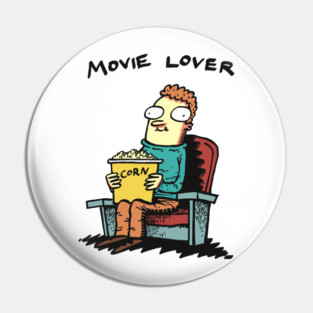 Movie lover Pin