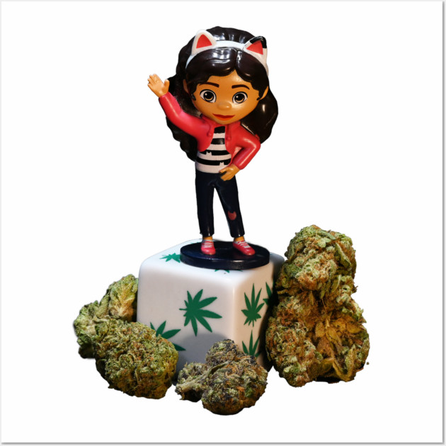 Weed Power - Weed Design Wall Art by MrGreenGenes420