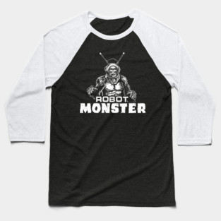 Robot Monster Baseball T-Shirt