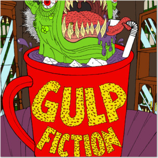 Gulp Fiction Variant Posters and Art