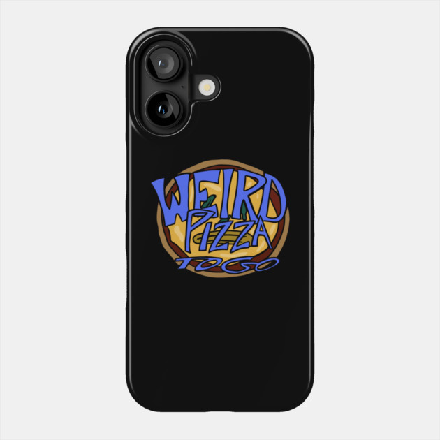 Weird Pizza To Go Phone Case by The Adult Nerd