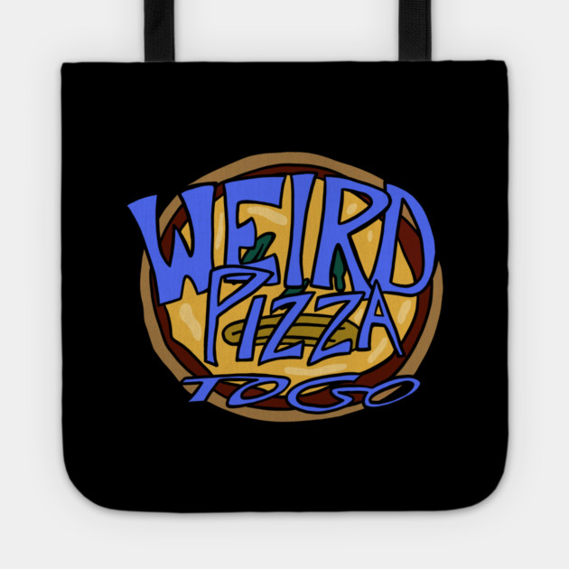 Weird Pizza To Go Tote by The Adult Nerd