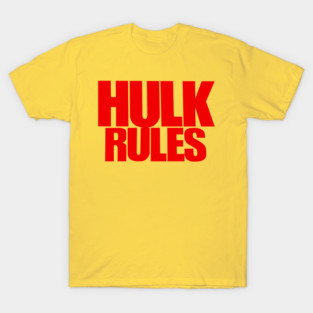 Hulk Hogan - Hulk Rules - Wrestling T-Shirt