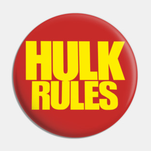 Hulk Hogan - Hulk Rules - Wrestling Pin