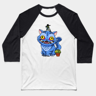 Derpy Tiger + Hat Stealing Bird ! Baseball T-Shirt