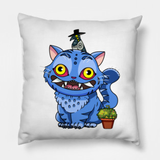 Derpy Tiger + Hat Stealing Bird ! Pillow