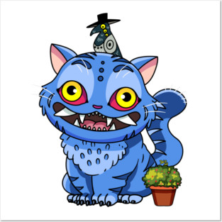 Derpy Tiger + Hat Stealing Bird ! Posters and Art