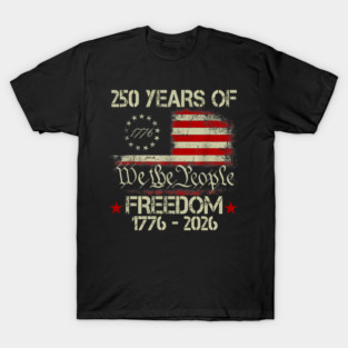 250 Years America Flag T Shirt For Kid George Washington 1776 2026 USA 250th Anniversary Patriotic
