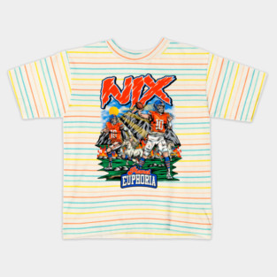 Bo Nix Collage Kids T-Shirt