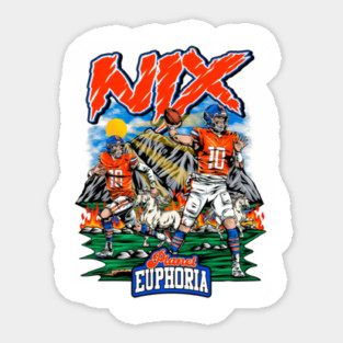 Bo Nix Collage Sticker