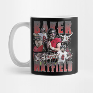 Baker Mayfield Retro Vintage Mug
