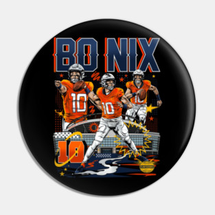 Bo Nix Denver Collage Pin