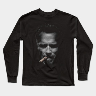 Arnold Schwarzenegger Smoker Long Sleeve T-Shirt
