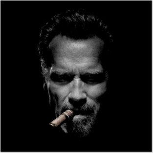 Arnold Schwarzenegger Smoker Posters and Art