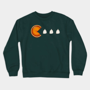 Pumpkin Pie With Whipped Cream Crewneck Sweatshirt