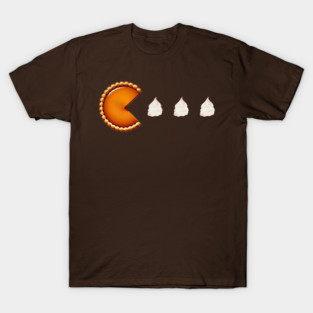 Pumpkin Pie With Whipped Cream T-Shirt