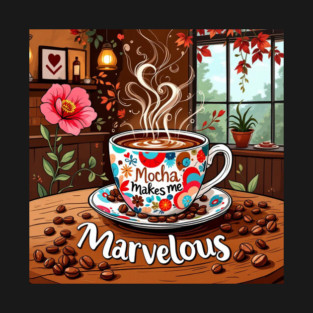 Mocha makes Me Marvelous T-Shirt