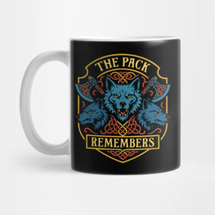 The Pack Remembers Wolves Wargaming Mug