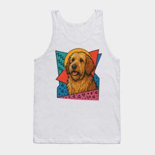 Retro 90s Otterhound Vintage Dog Tank Top