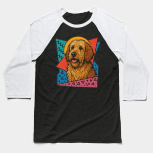 Retro 90s Otterhound Vintage Dog Baseball T-Shirt