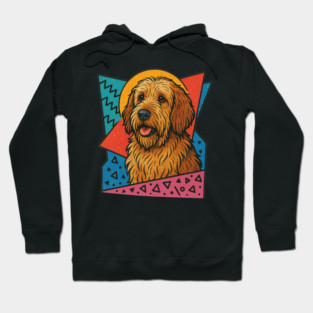 Retro 90s Otterhound Vintage Dog Hoodie
