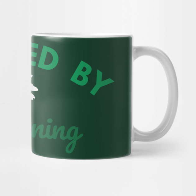 Powered by Gardening – Daisy Flower Plant Lover Design – Cute Cottagecore Nature Gift by DonWillisJrArt