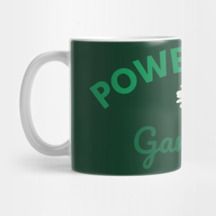 Powered by Gardening – Daisy Flower Plant Lover Design – Cute Cottagecore Nature Gift Mug