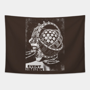 event horizon girl Tapestry