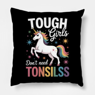 Tonsil Surgery Recovery Girls Unicorn Tonsil Removal Pillow