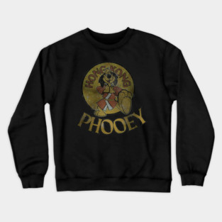 Hong Kong Phooey Distressed Crewneck Sweatshirt