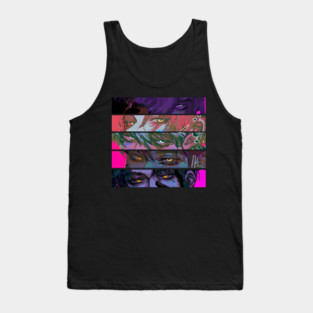 Saja Boys Kpop Demon Hunters Huntrix Tank Top