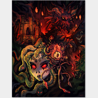 Heroes of Might and Magic III: Dungeon Town Posters and Art