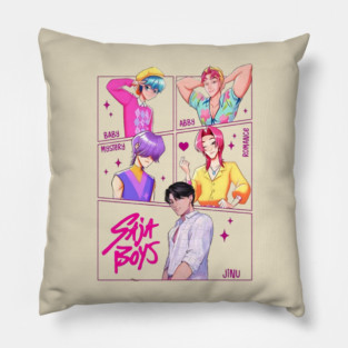 Saja Boys Manga Page Pillow