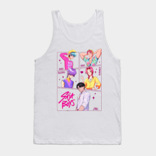Saja Boys Manga Page Tank Top